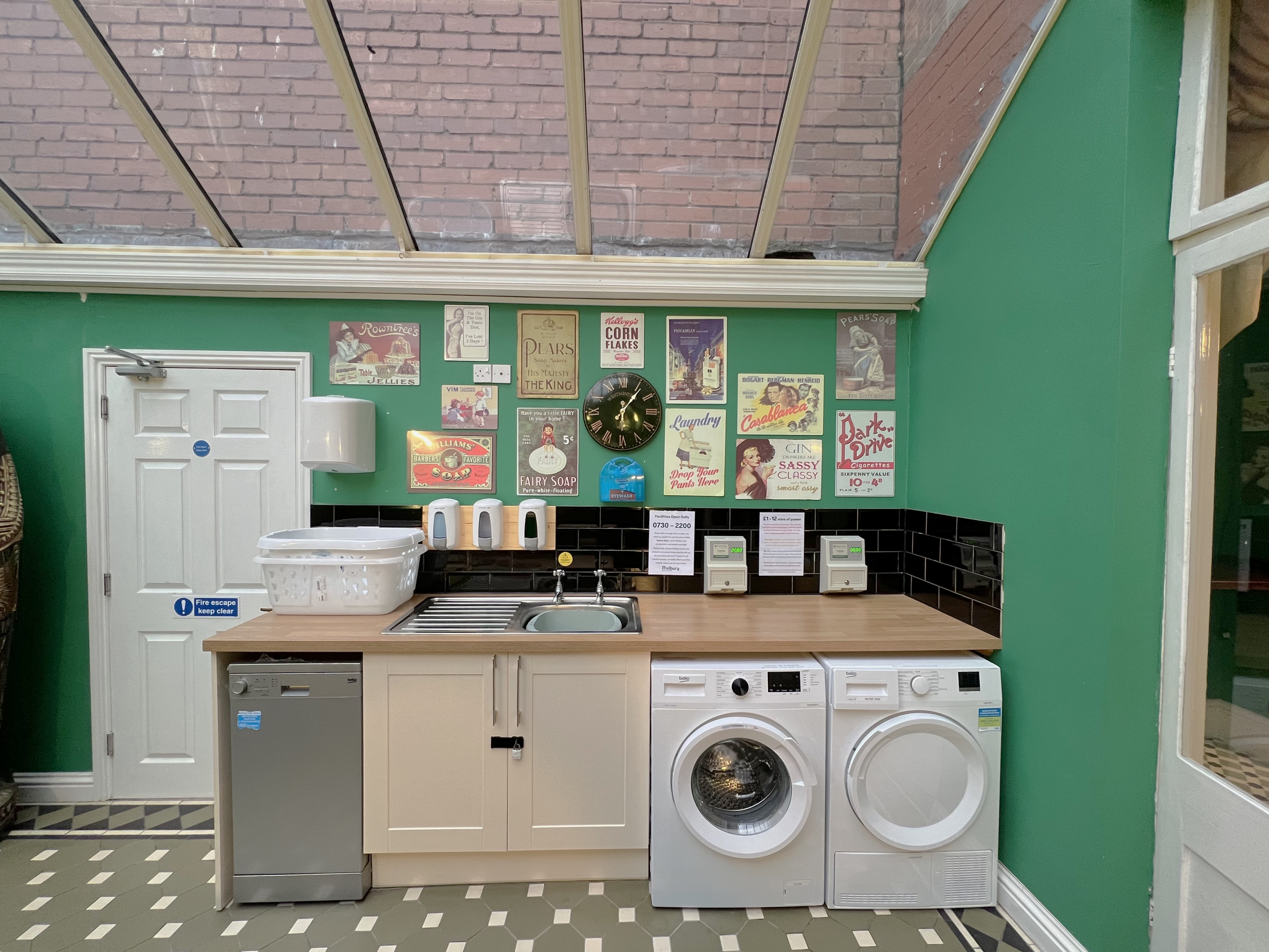 Laundry area